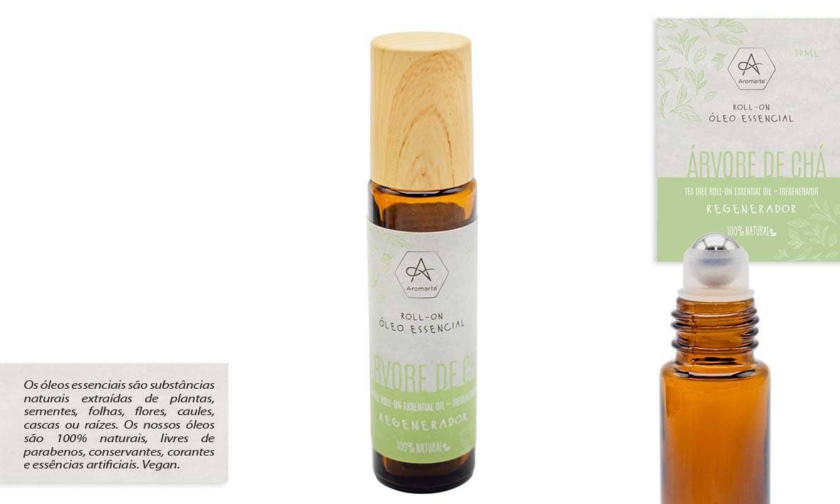 Esoterica Arte - Wholesale Essential Oil Roll-On - Roll-On Tea Tree Essential Oil 10ml0