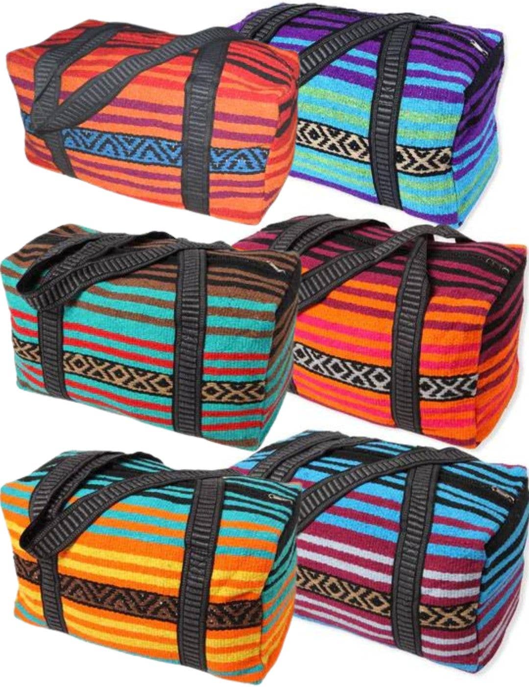 El Paso Saddleblanket - Wholesale Weekender Bag - Women's - Peyote Weekender Bags