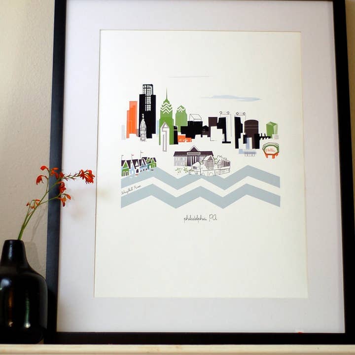Albie Designs - Wholesale Art Print - Philadelphia2