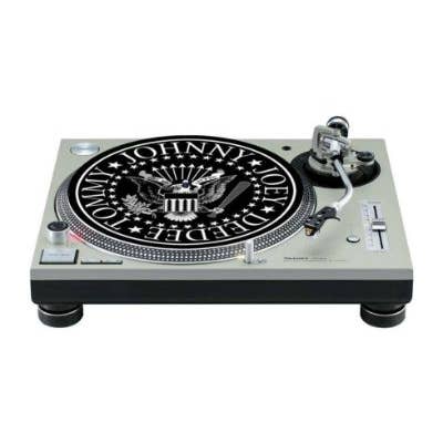 Slipmat 12"/ 7" for Record Players - Punk Crest for wholesale by Phatmatz