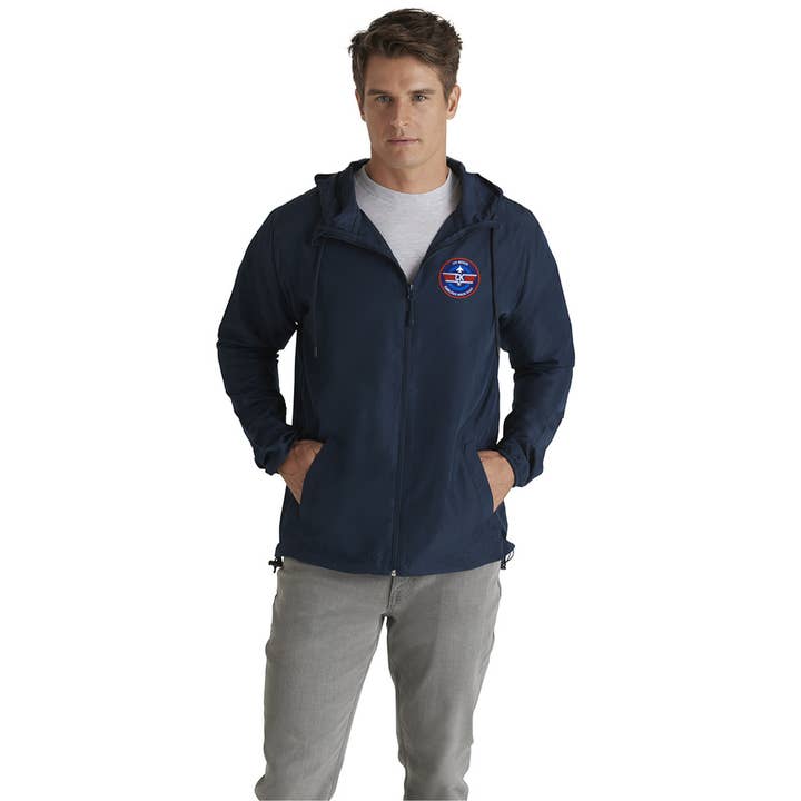 Custom Jacket: Adult Water Resistant Windbreaker for wholesale by Creative Knitwear