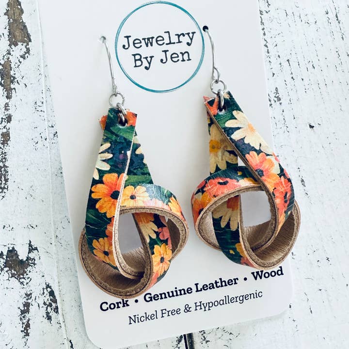 Jewelry By Jen - Wholesale Dangle Earrings - Knot Earrings: Daisy Mix2