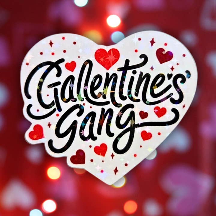 Galentine's Gang Heart for wholesale by The TabbyLoaf
