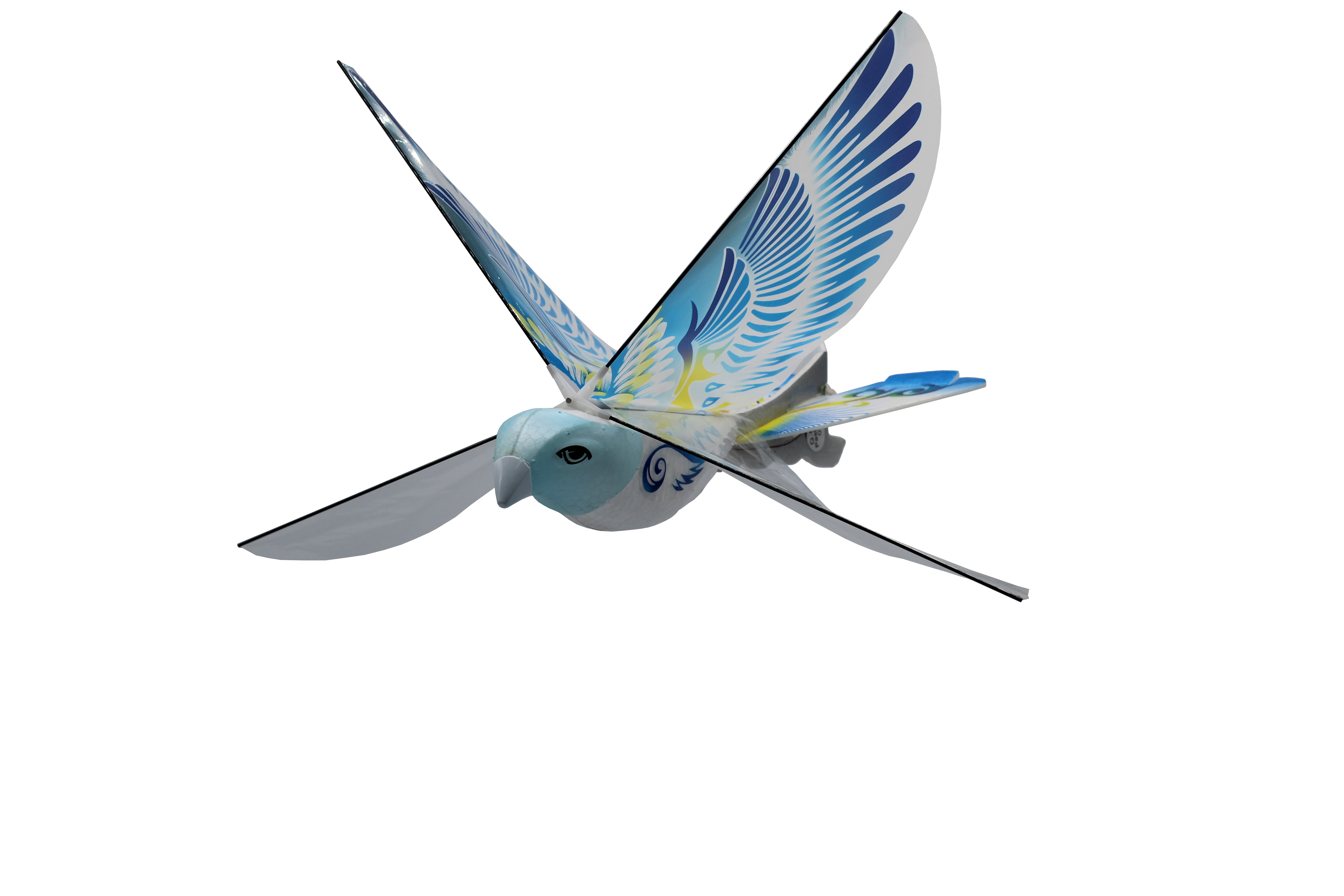 MukikiM Toys & Games - Wholesale Toy Plane - Kids - eBird Blue Pigeon - 2.4 GHz RC Flap Wings Flying Bird Drone2