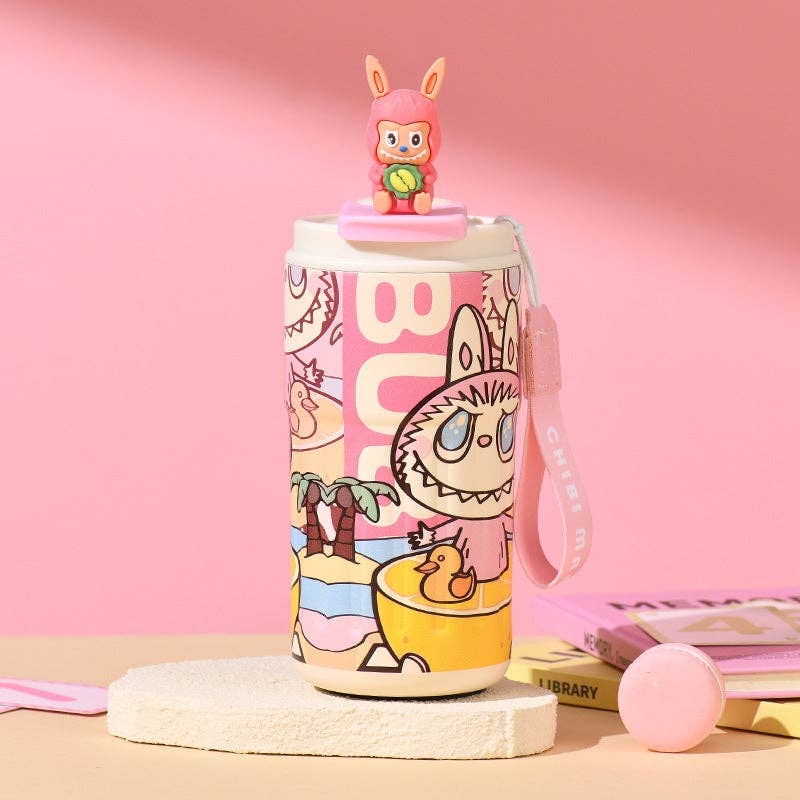 Little Trendy - Wholesale Insulated Mug/Tumbler - Portable coffee cup stainless steel thermos cup-cute monster3