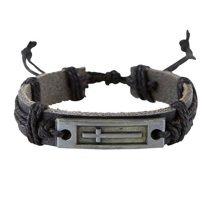 Faithworks by Creative Brands - Wholesale Jewelry Set - Filled Display - Adjustable Cross Bracelet - 24 pcs2