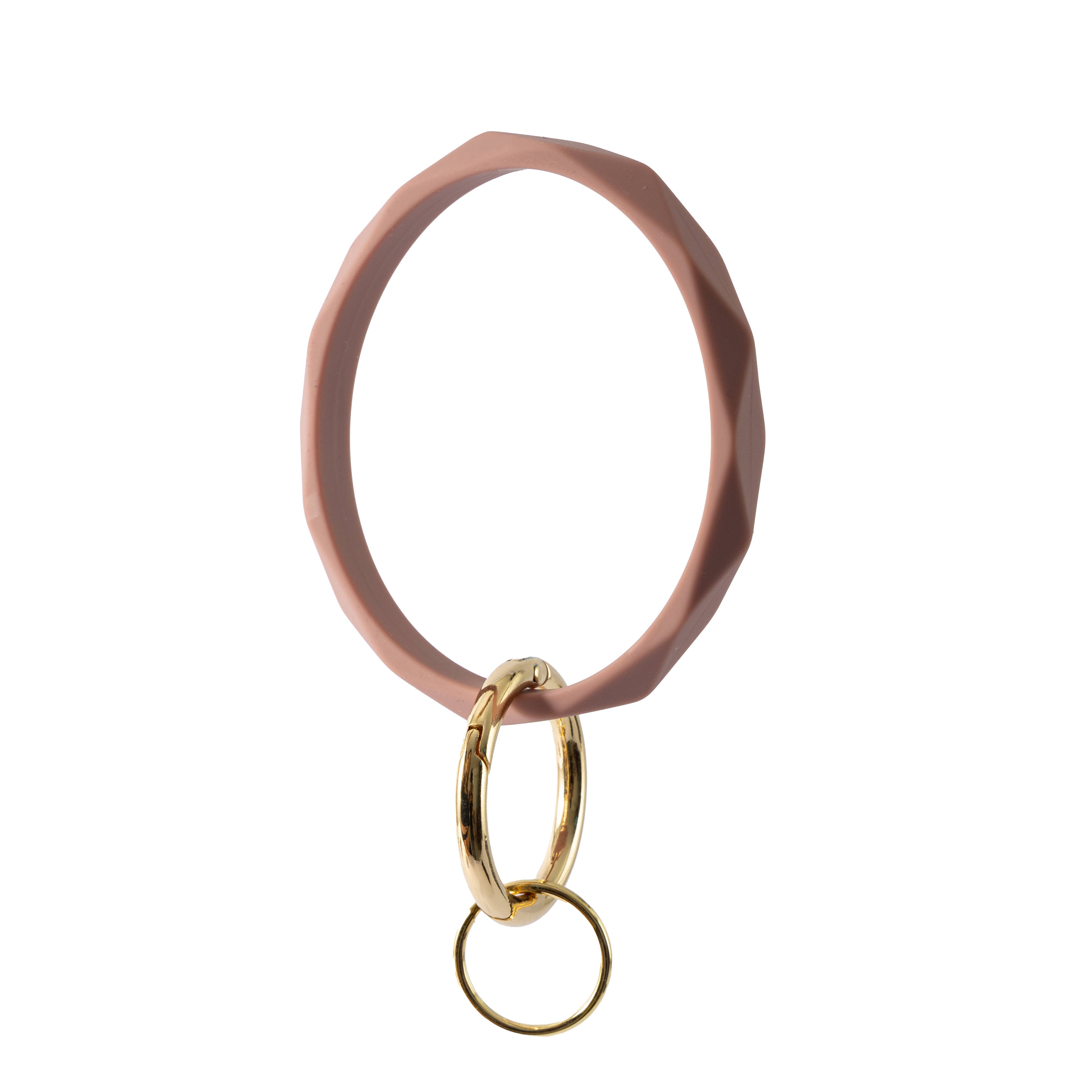 Sparkle Being - Venta al por mayor Pulseras llavero - Brazalete de silicona con llavero minimalista13