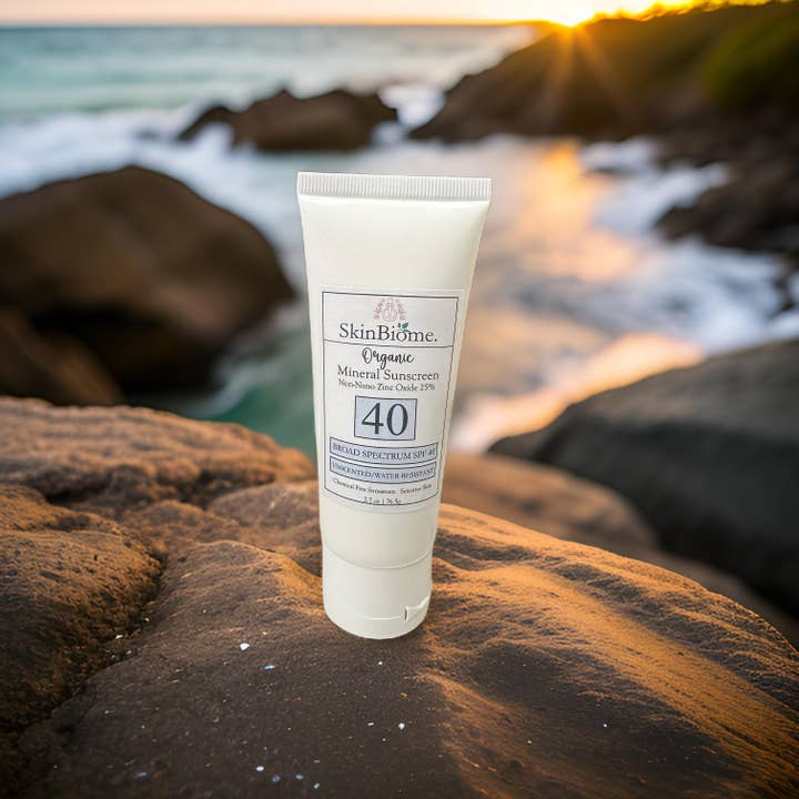 Skinbiome - Vendita all'ingrosso Creme solari - Crema Solare Minerale SPF 40 (Ossido di Zinco Non-Nano)