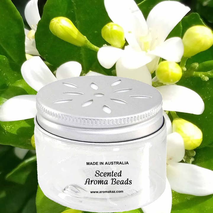 Jasmine Air Freshener Aroma Beads Room/Car/Linens for wholesale by Aroma Kaz