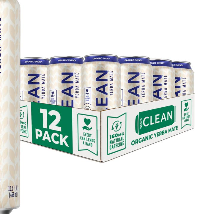 Organic Blueberry Non-Carbonated Yerba Mate - 12-pack for wholesale by CLEAN Cause