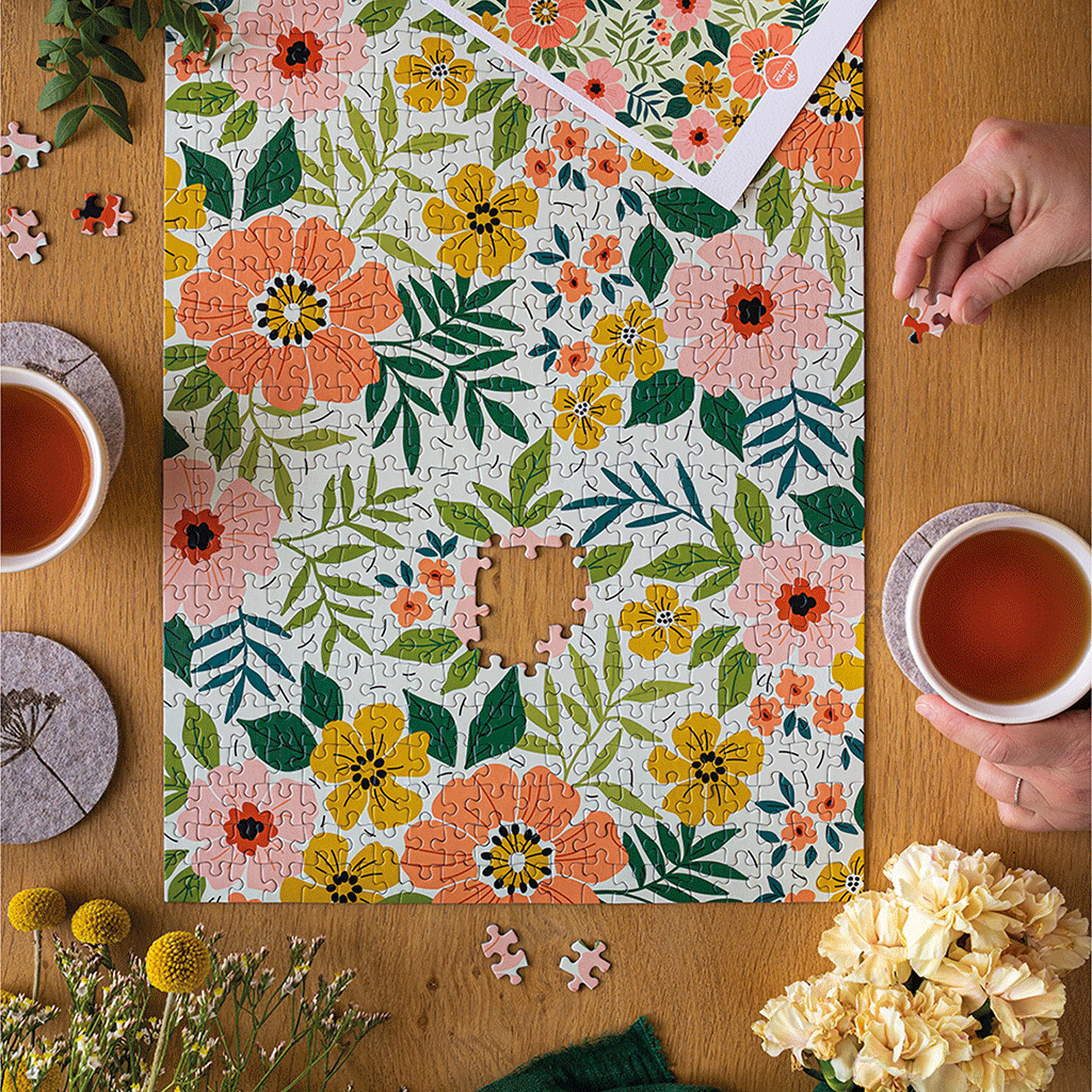 Maison Joliette - Vente Puzzle – adulte - Puzzle 500 pièces Floraison2