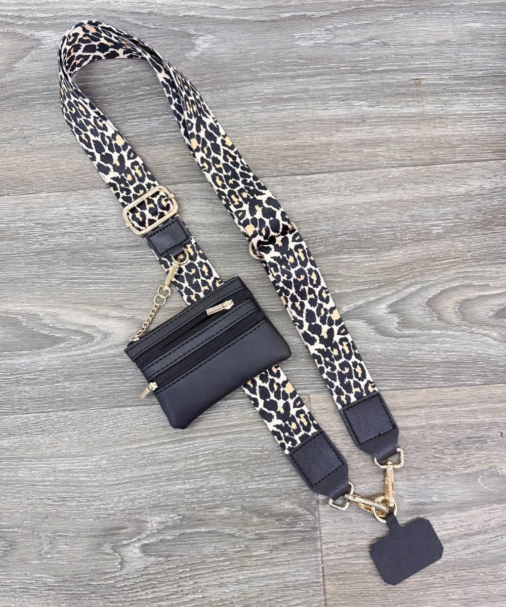 DESHENG ENTERPRISE - Wholesale Bag Strap - Women's - HANDBAG STRAP WITH ZIPPER POUCH PHONE HOLDER WRISTBAND6