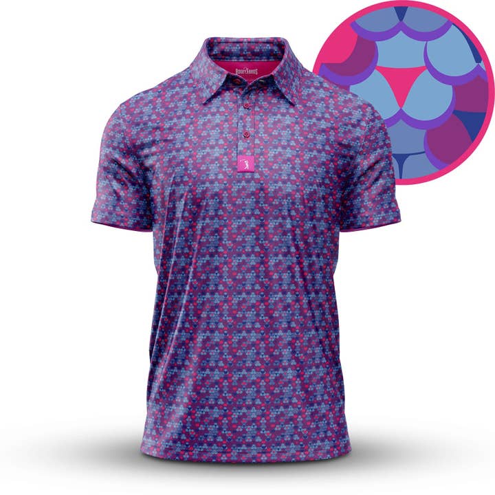 Bogey Bros Golf Co - Wholesale Polo - Men's - Whale Tail - Polo