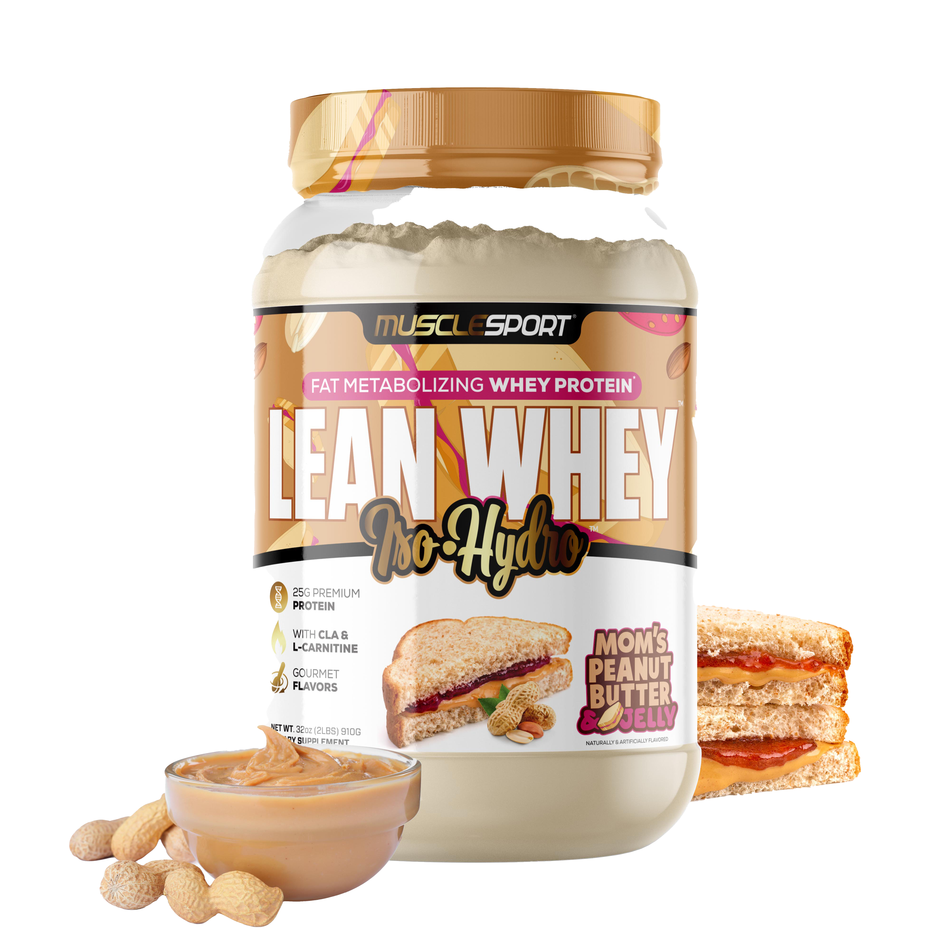 MuscleSport - Wholesale Protein/superfood powder - Lean Whey® Iso Hydro Gourmet Protein 2lb - Limited Edition42