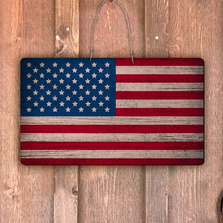 Porte-drapeau américain usé 24” pour la vente par Nelson Gifts Wholesale