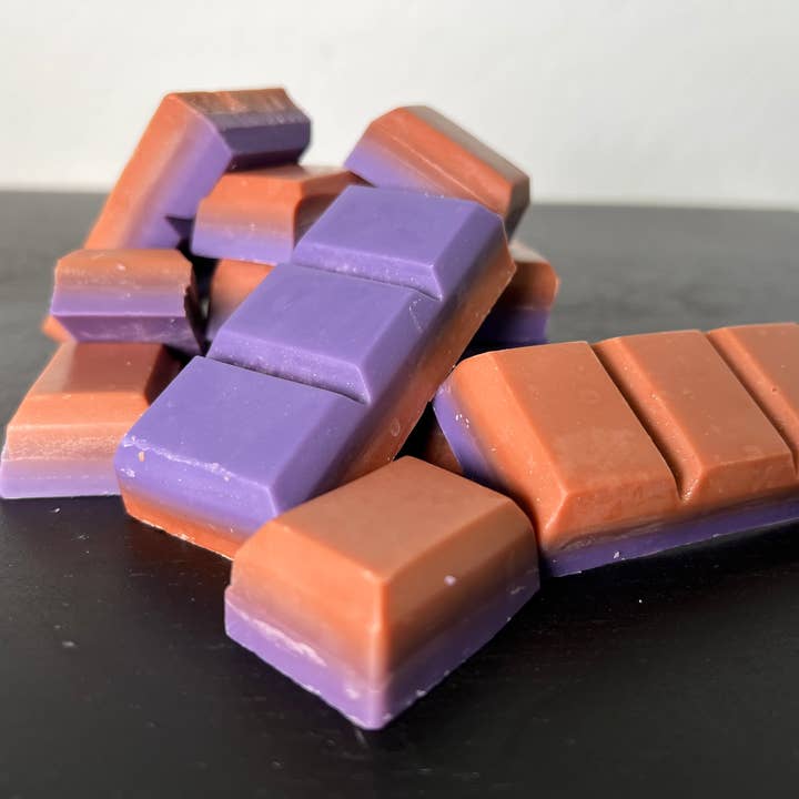 Peanut Butter & Jelly Wax Melt Bar for wholesale by Splitz Candles
