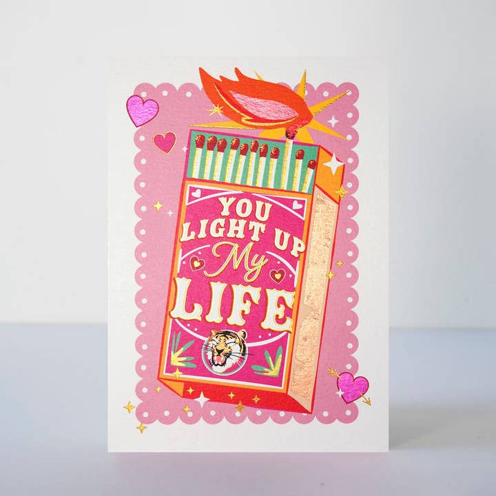 Cath Tate Cards – wholesale Valentine's Day card – LIGHT UP1
