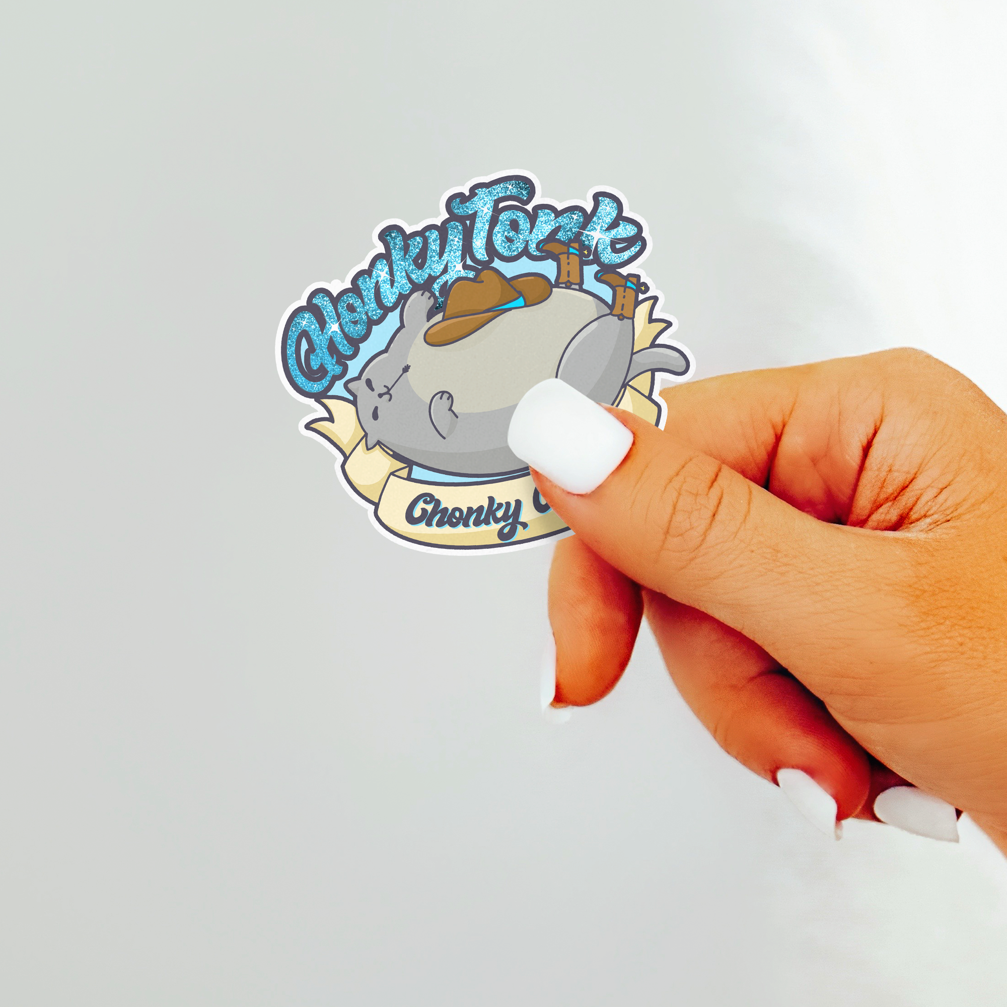 Lil Charmery - Wholesale Sticker - Honky Tonk Chonky Chonk Sticker1