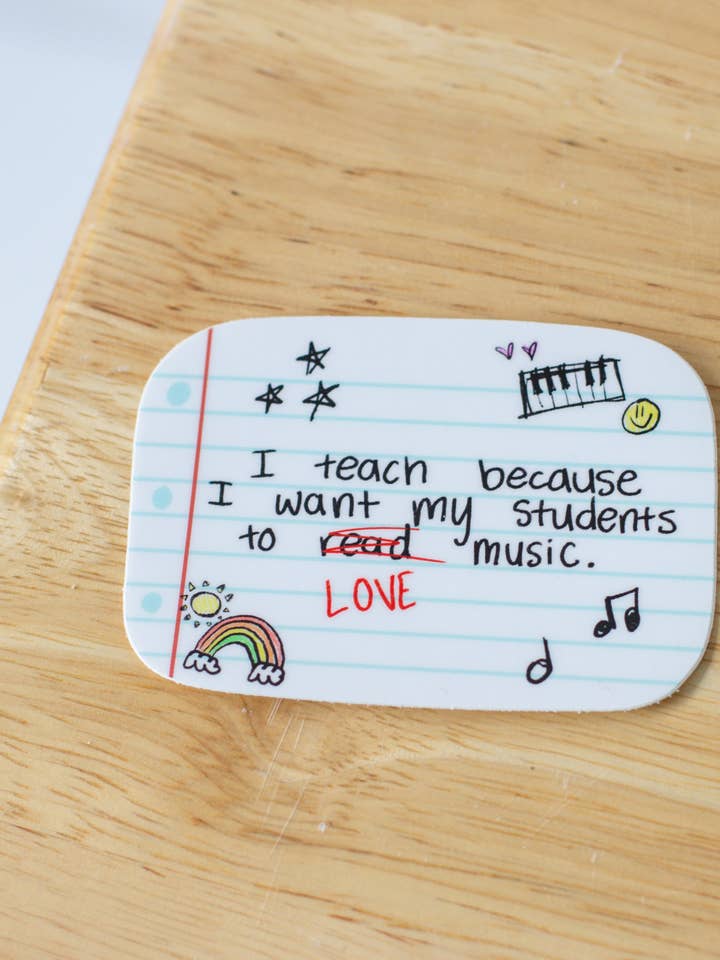 Autocollant de griffonnage pour cahier pour la vente par Musically Minted