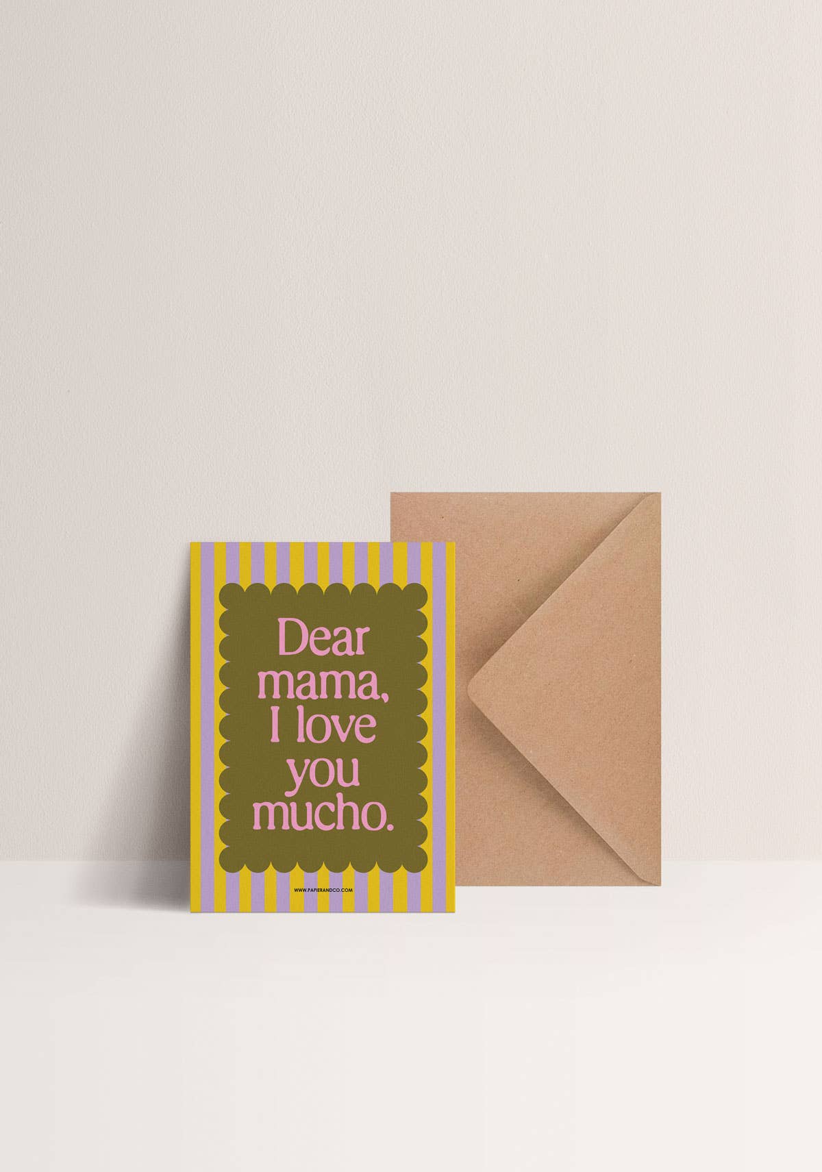 Papier and Co. - Wholesale Mother's Day Card - Card - Dear Mama