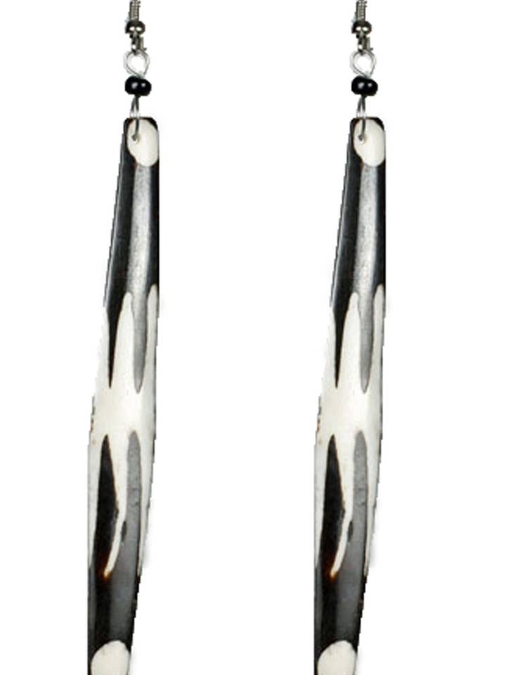 Extra långa afrikanska örhängen för wholesale av Maisha