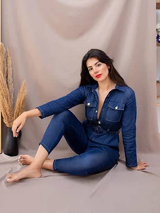 Tuta Marrakech Jean per la vendita all'ingrosso da parte di she is wild