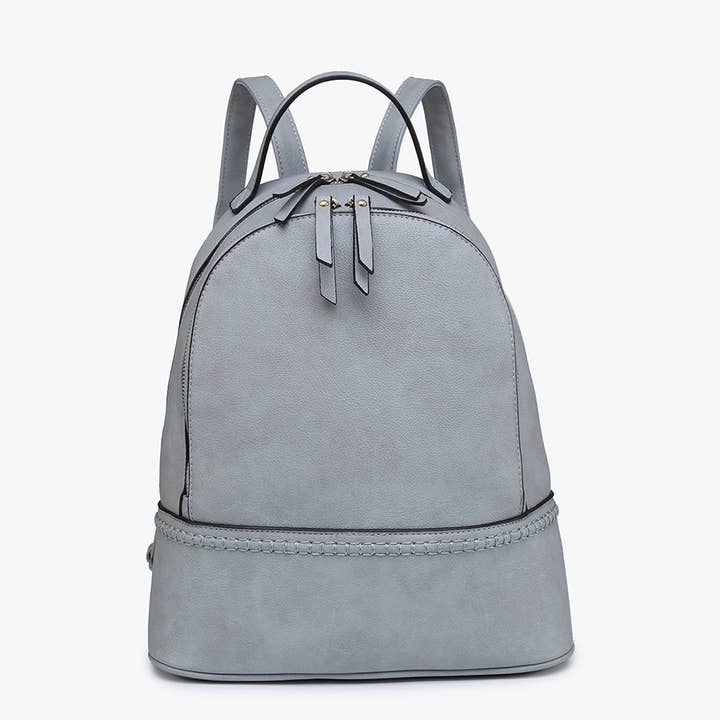 Jen & Co. - Wholesale Backpack - Women's - BP1985 Marty 2 Compartment Backpack w/ Stitch Detail8