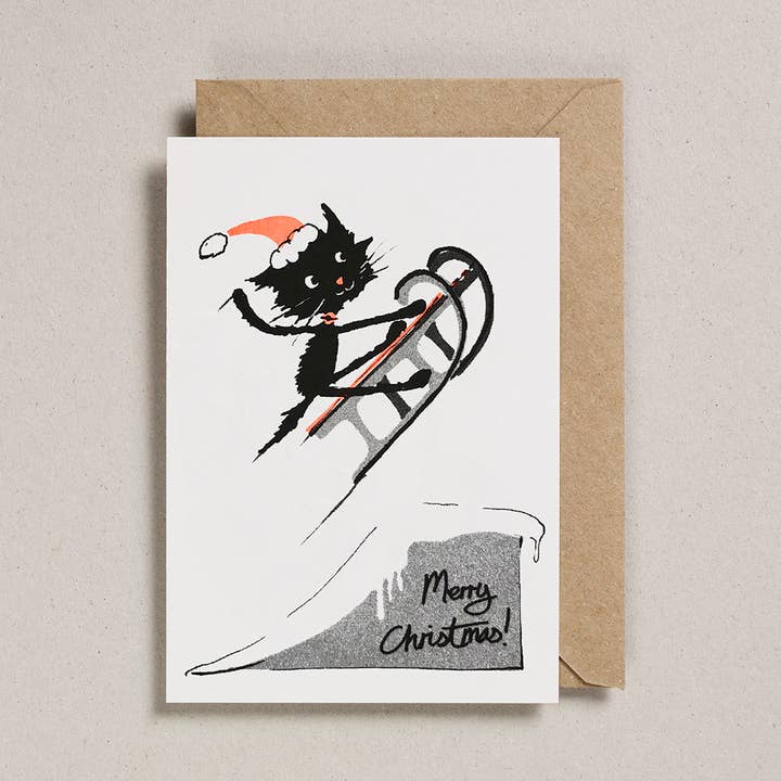 Cartes Rascals (lot de 6) - Luge pour la vente par Rusty Studio