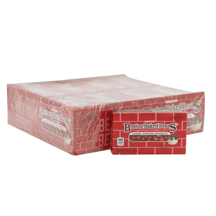 Grandpa Joe's Candy Shop - Wholesale Hard Candy - Boston Baked Beans Candy .8oz, 24ct Case