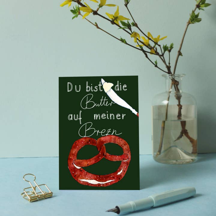 Wonder Of Today - Vente Cartes postales - Carte postale Bretzel Beurre3