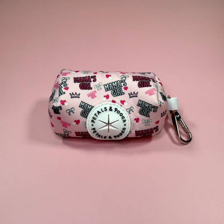 Mama's Girl Poop Bag Holder for wholesale by Petals & Pooch