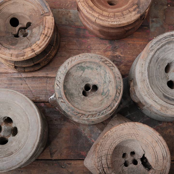 Golden Oldies Antiques - Wholesale Candle holder - Vintage Binjani Candle Holder 5