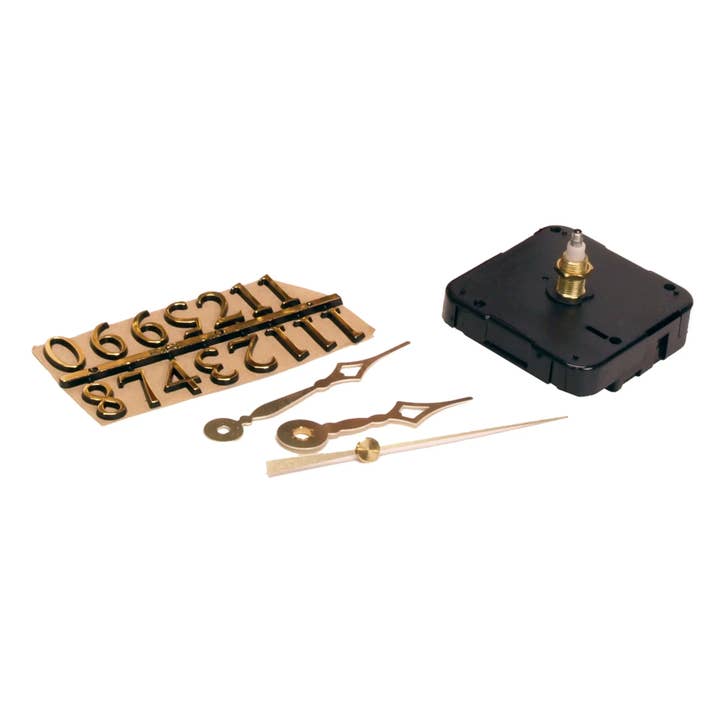 Foggy Bottom Woodworks LLC - Wholesale DIY Craft Kit - Clock Kit, 1/4" 3-PART for Repairs Or Build your Own1