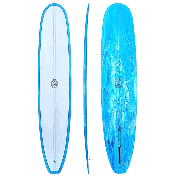 9'2 - 9'6 PRIMO Longboard - Resin Swirl for wholesale by Surfboard Trading Co.