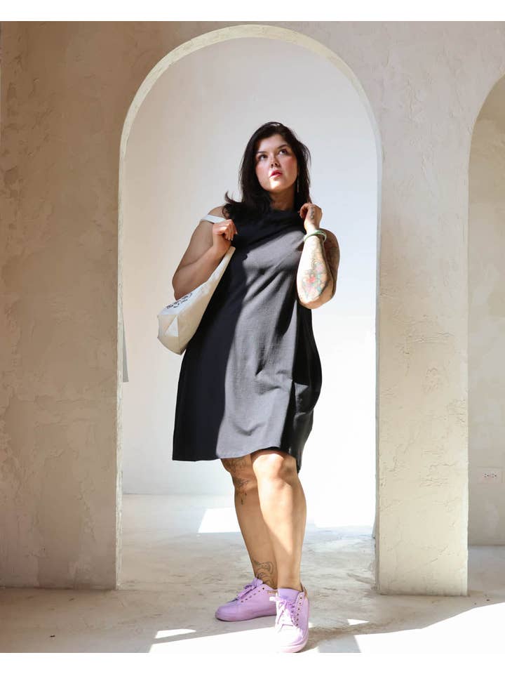 Wulfka - Wholesale Dress - Women's - Wendy Cowl Dress1