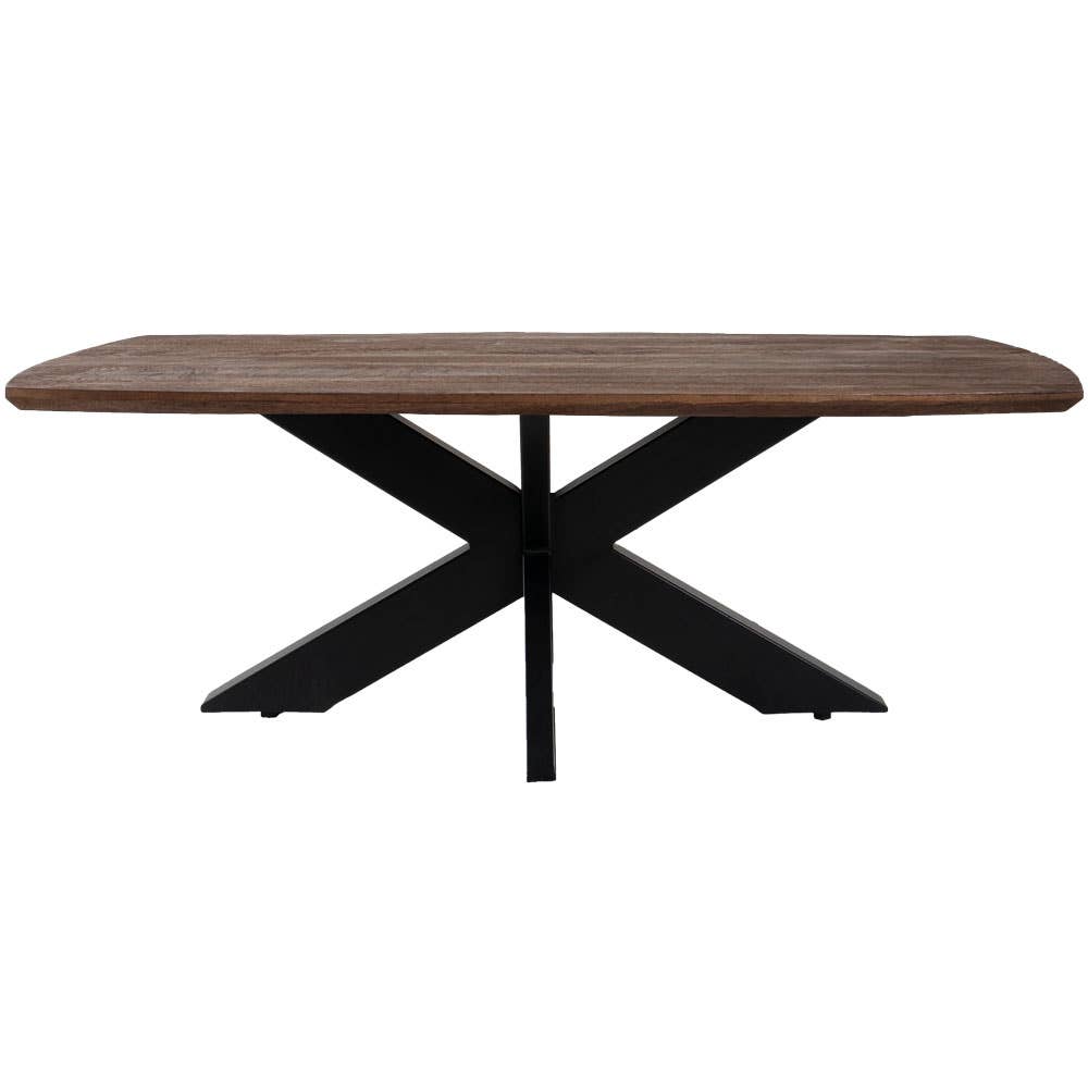 Home67 - Wholesale Side Table - Felix Dining Table — Espresso Mango Wood — 190 x 90 cm0