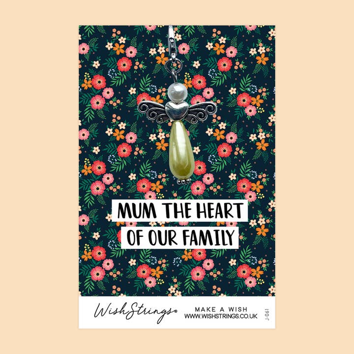 MUM WORLD - Clip de ángel de los deseos (J061) para venta al por mayor de WishStrings