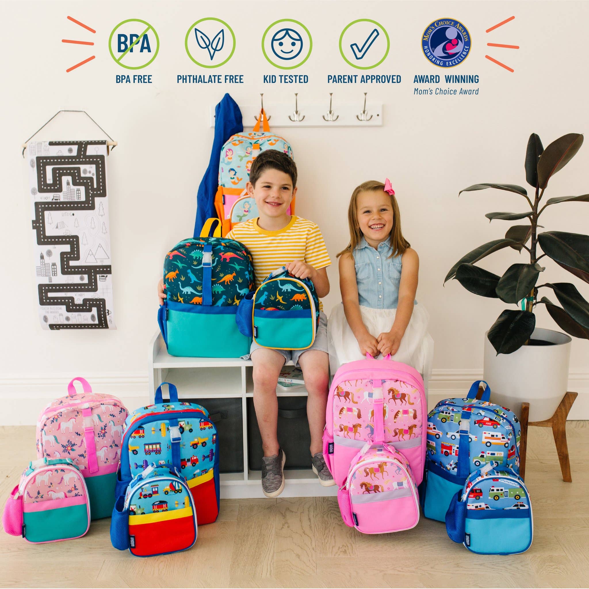 Wildkin - Wholesale Backpack - Kids - Magical Unicorns Pack It All Backpack4