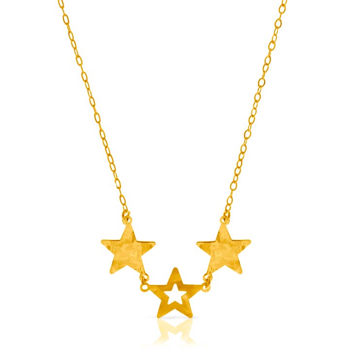 FIRENZE SILVER. 925 Sterling Silver Star Necklace for wholesale by FIRENZE ARTEGIANI