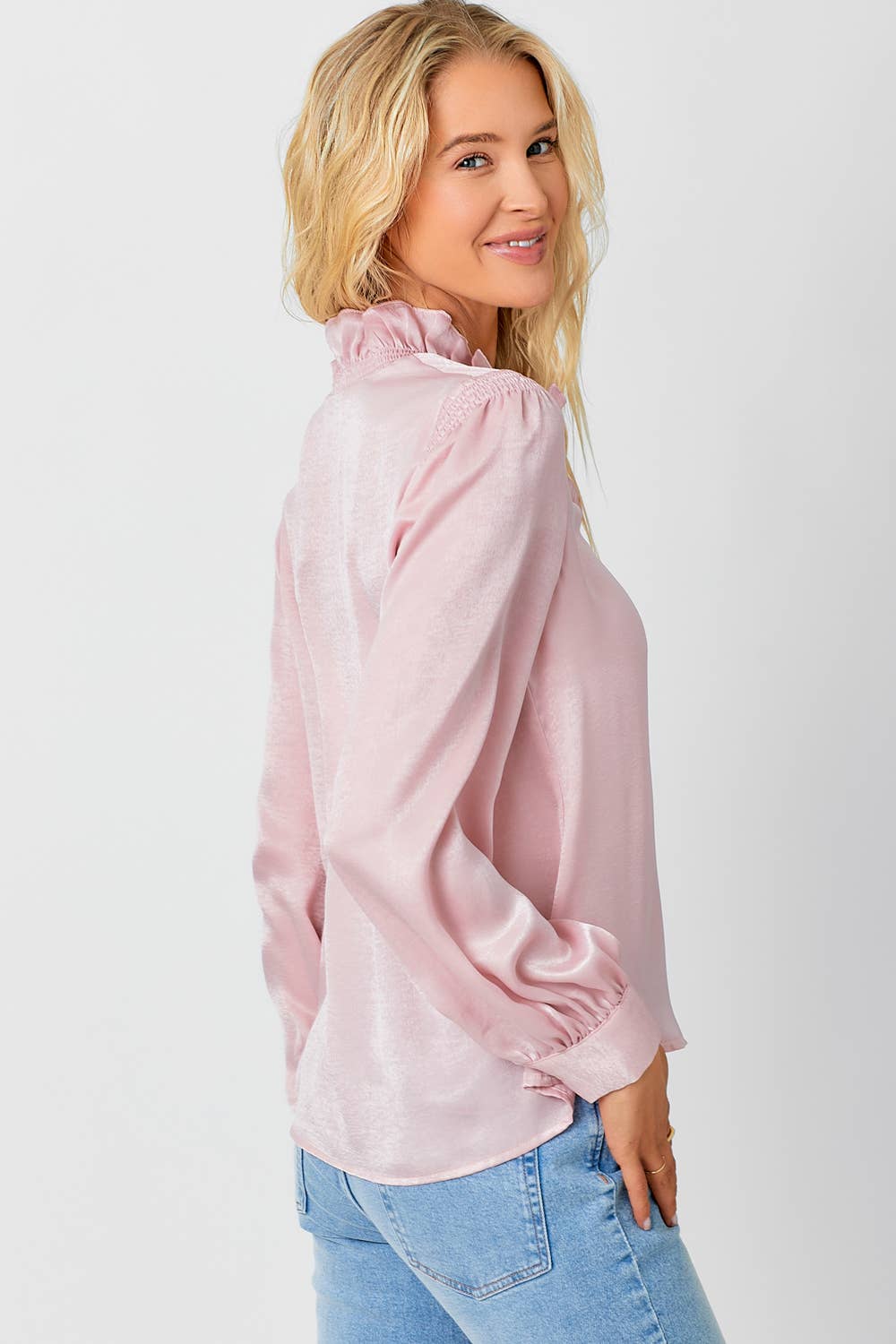 Mystree - Wholesale Blouse - Women's - 60449 Ruffled Collar Blouse18