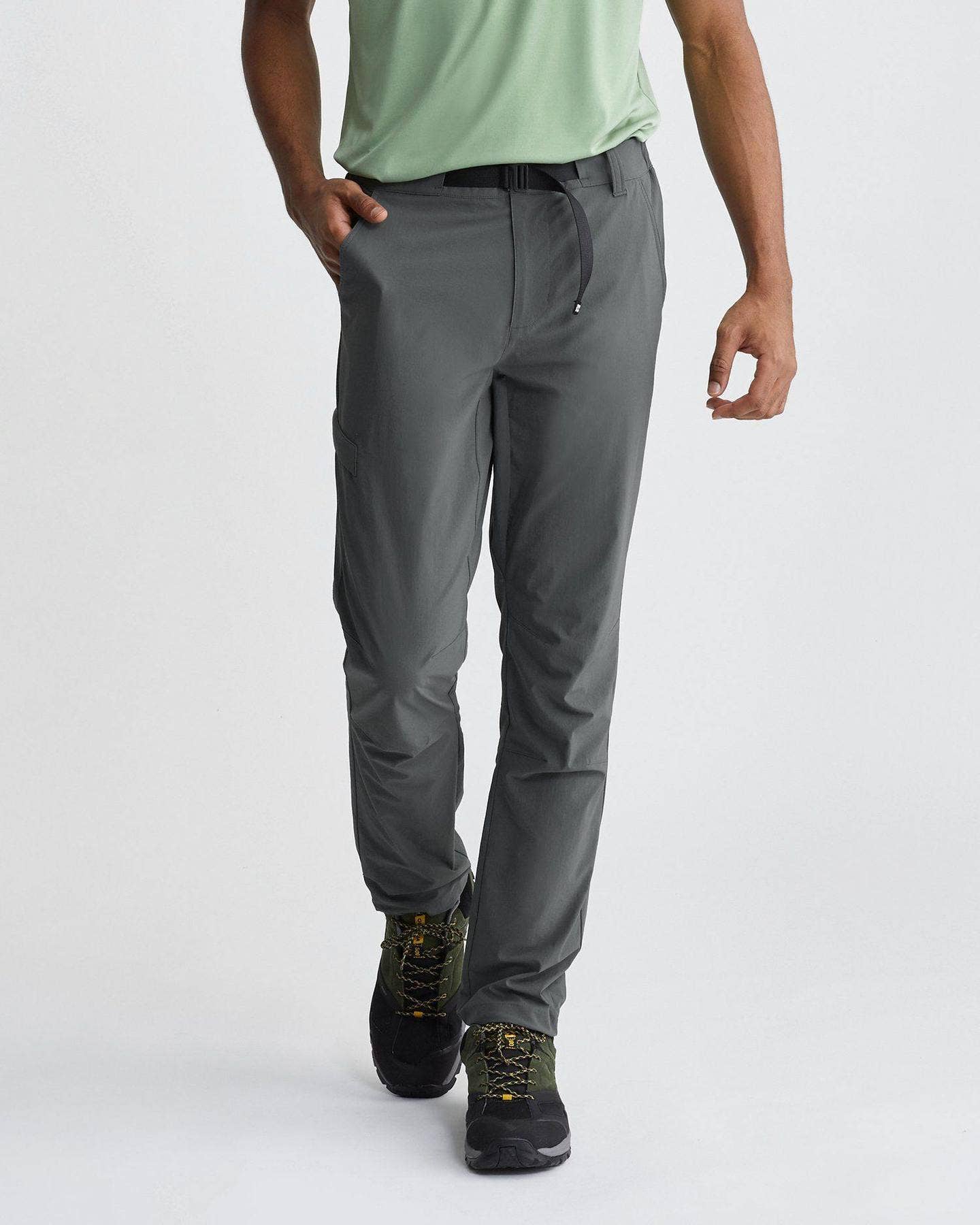 Riverrock Charcoal Men's Helios Trail Pant - Regular for wholesale on Faire8