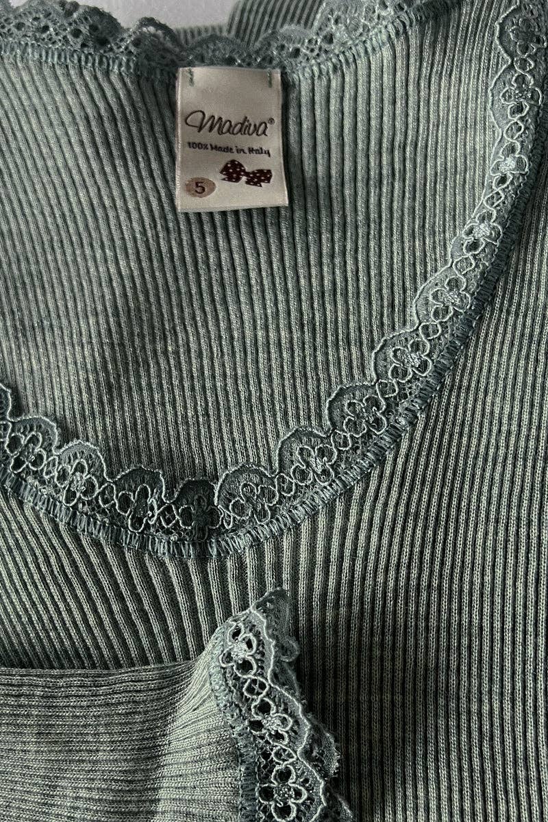 Madiva - Wholesale Knit Top - Women's - Amelie Crewneck - Ribbed Wool and Silk3