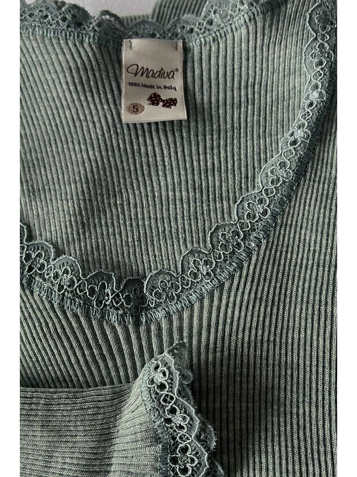 Madiva - Wholesale Knit Top - Women's - Amelie Crewneck - Ribbed Wool and Silk3