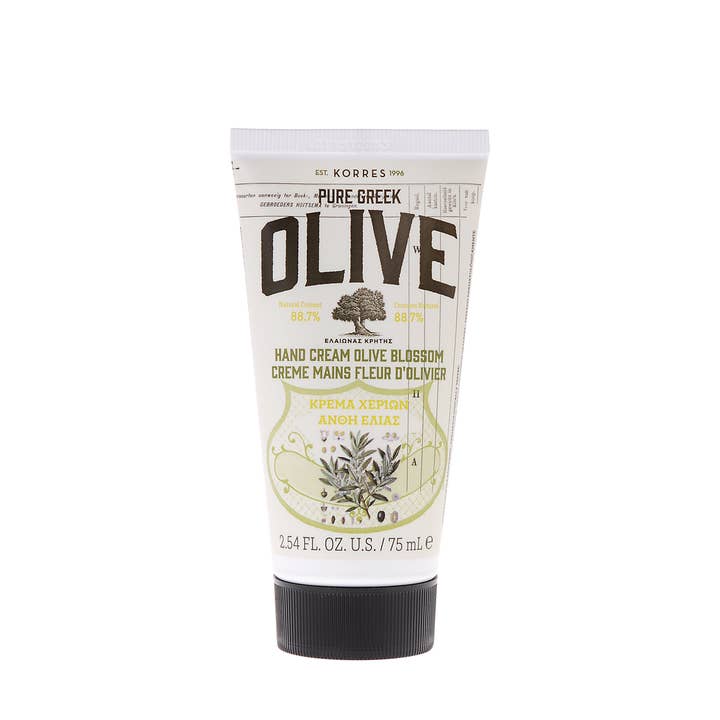 Pure Greek Olive Hand Cream Olive Blossom and other Purchase Wholesale kort. Free Returns & Net 60 Terms on Faire trending on Faire.
