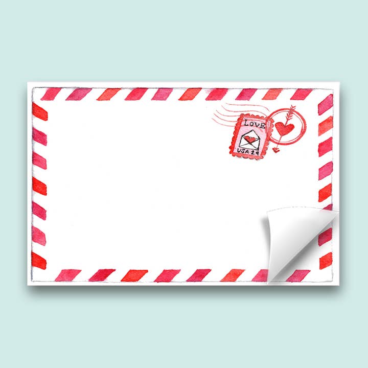 Love Letter Placemat for wholesale by Grace Langdon Art