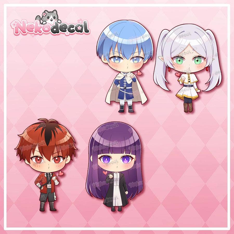 Nekodecal - Wholesale Sticker - Chibi Frieren Peekers8