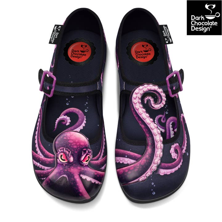 Popping Candy - Wholesale Slip-on trainers – Women′s - Hot Chocolate Design Sea Demon