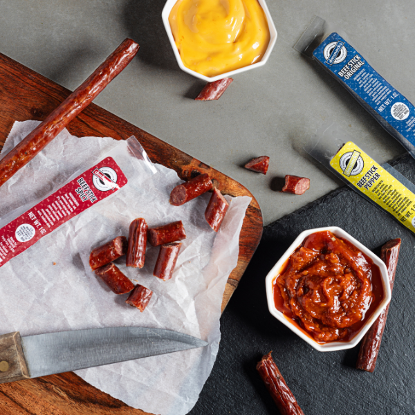 Damn, Man Snacks – Engroshandel Jerky – Damn Man Beef Jerky Kød Snack 1 Oz. Original, Spicy, Peber3