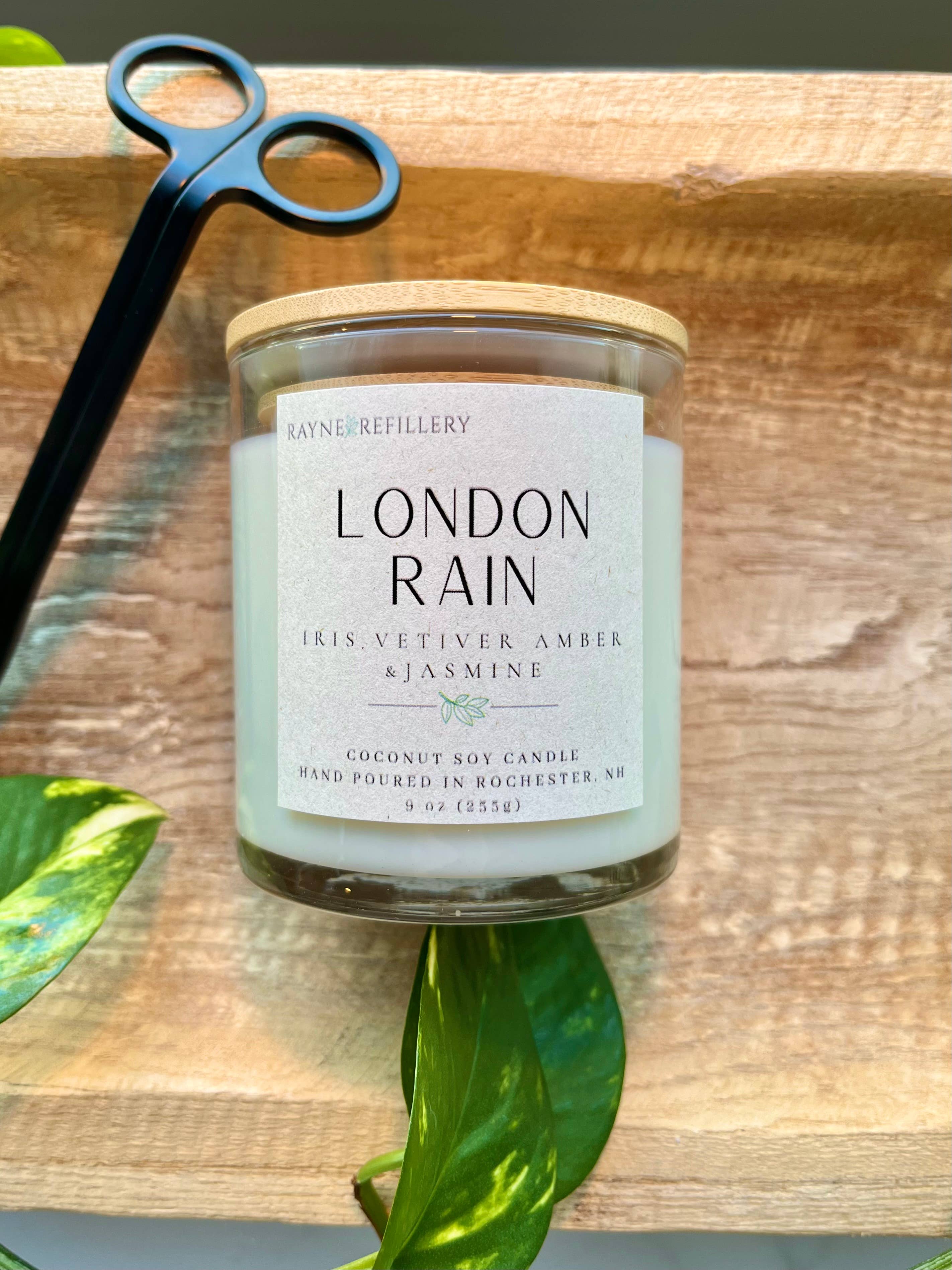 Rayne Refillery - Wholesale Jar/Filled Candle - The Concord Vessel - Coconut Soy Wax Candle2