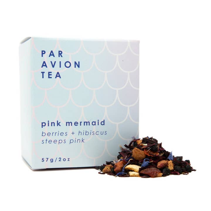 Par Avion Tea - Wholesale Loose Tea - Pink Mermaid - Berry Hibiscus Loose Tea0